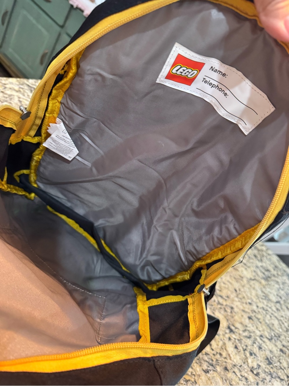 LEGO Red & Black Boys Backpack - Picture 2 of 4